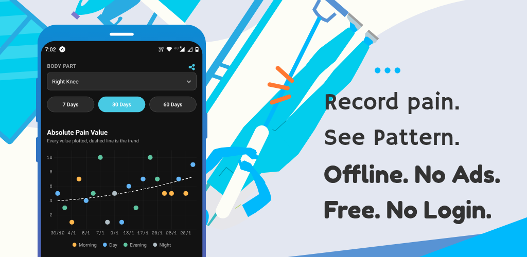 Pain Recorder – App Preview